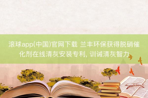 滚球app(中国)官网下载 兰丰环保获得脱硝催化剂在线清灰安装专利， 训诫清灰智力